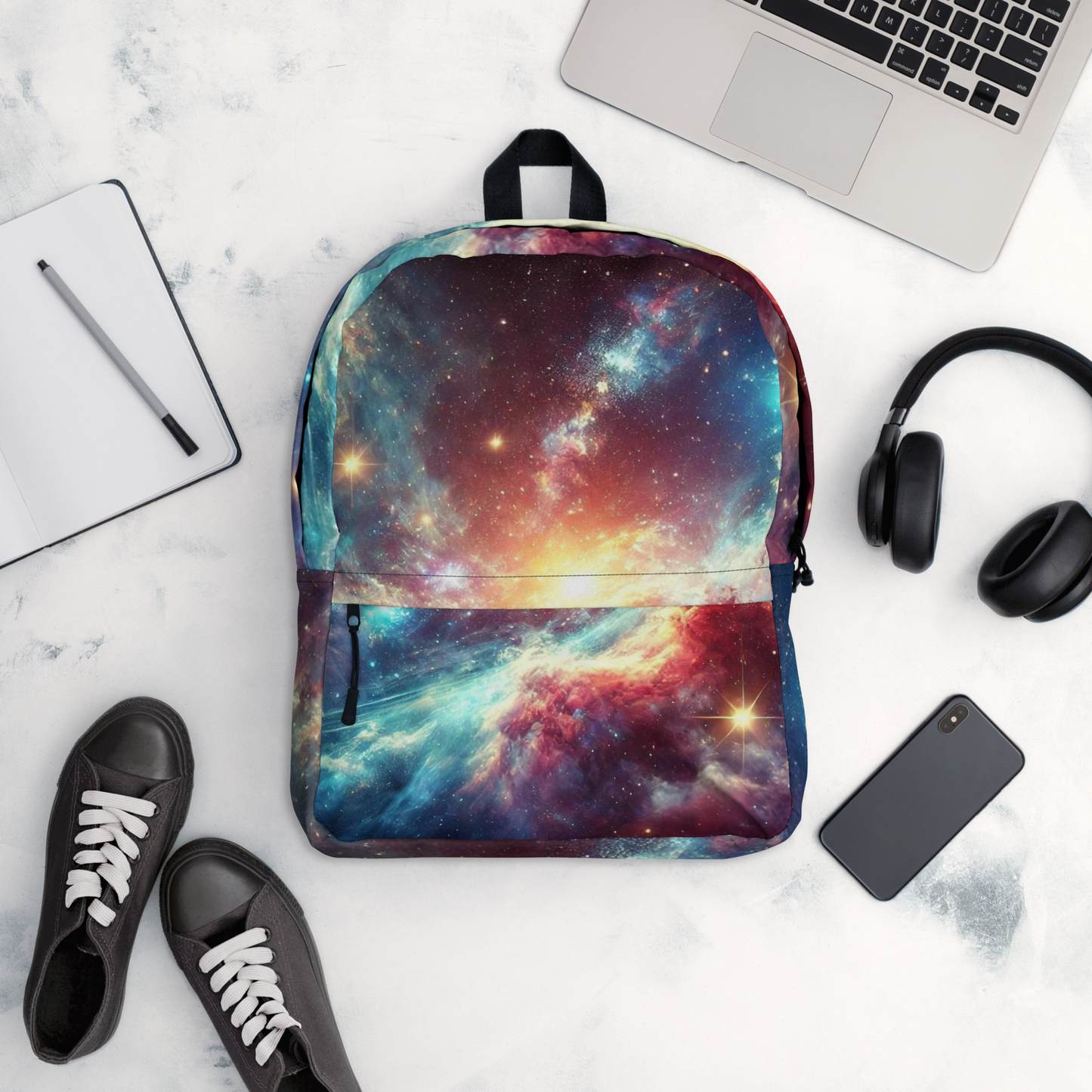 Cosmic Voyager Space-Themed Backpack