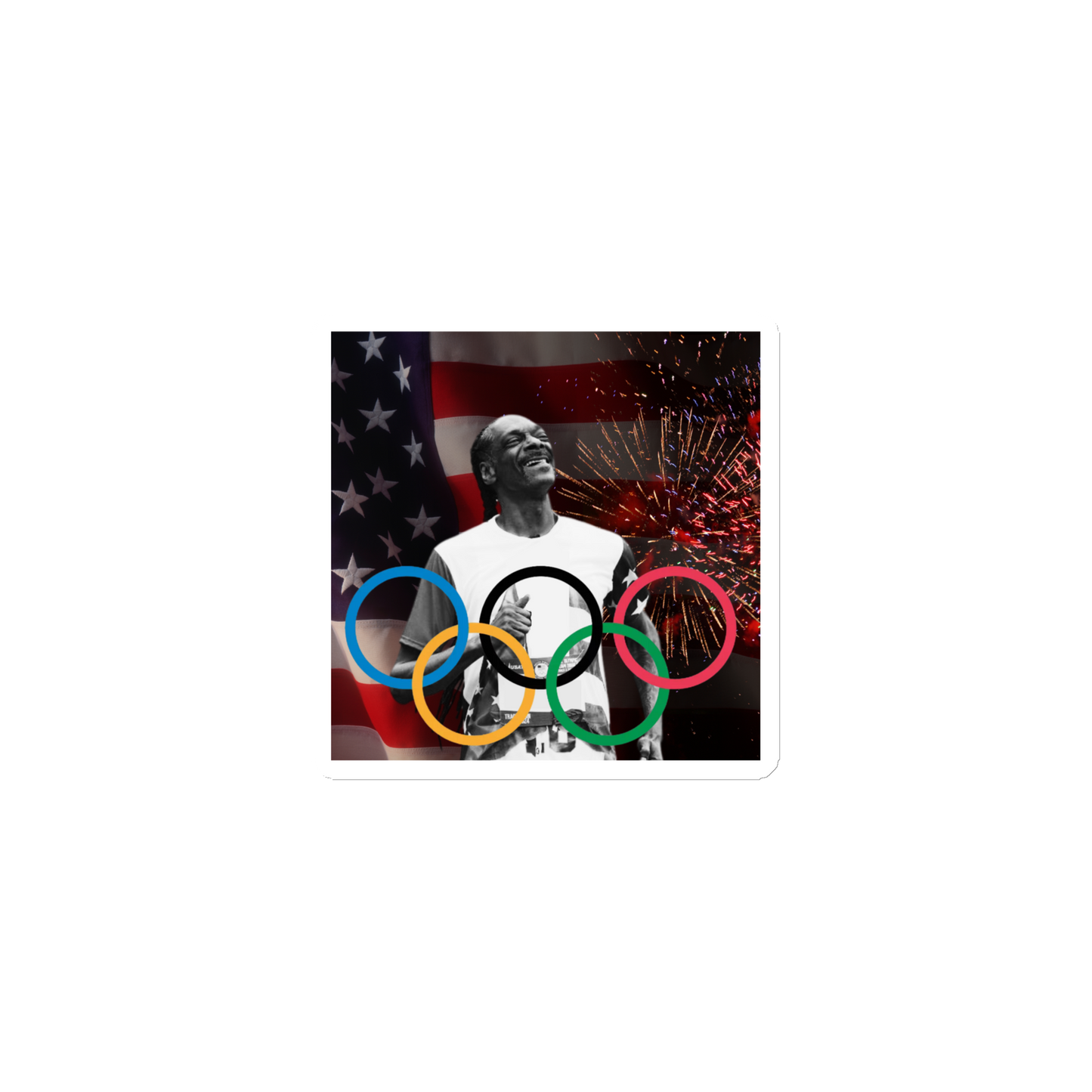 Snoop Dogg 2024 Smoke Olympics Icon Magnet - Limited Edition (2/4)