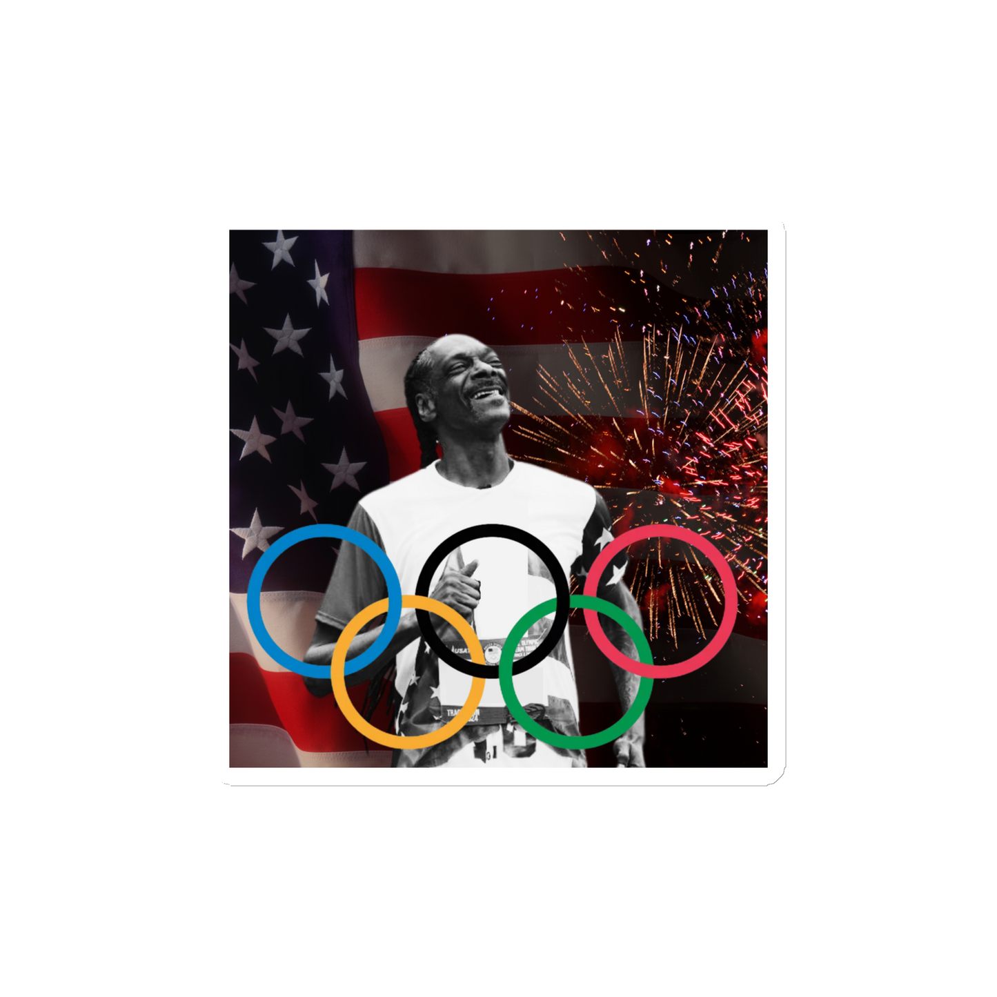 Snoop Dogg 2024 Smoke Olympics Icon Magnet - Limited Edition (2/4)