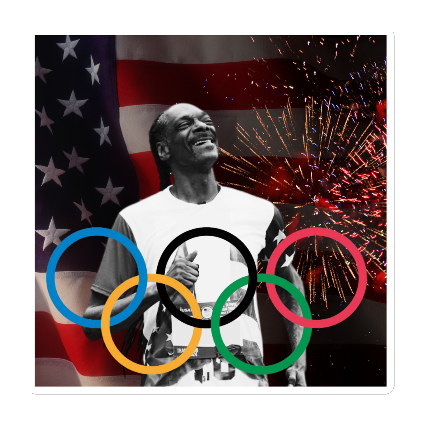 Snoop Dogg 2024 Smoke Olympics Icon Magnet - Limited Edition (2/4)